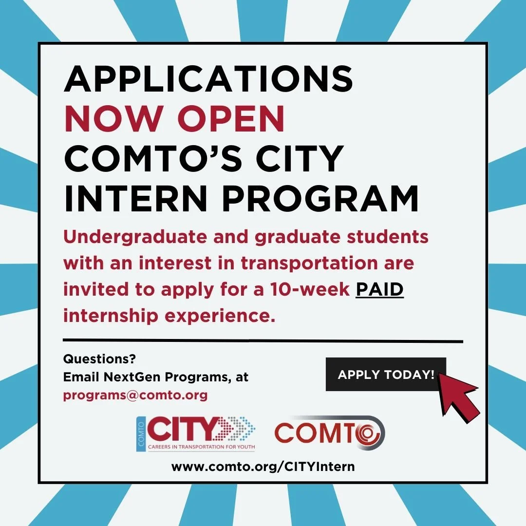 COMTO CITY Intern Program Info Session
