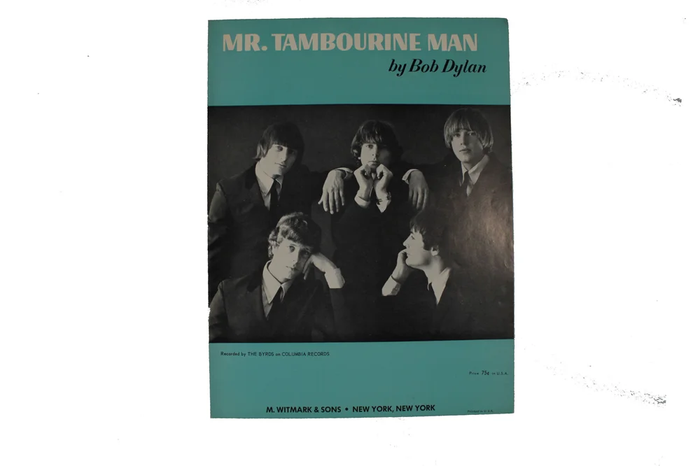 Mr Tambourine Man Sheet Music Academy Records