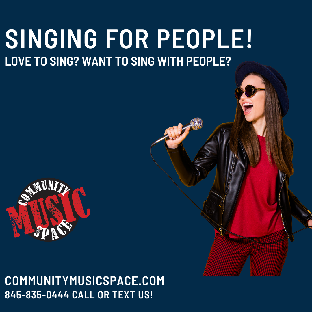 SINGING FOR PEOPLE!