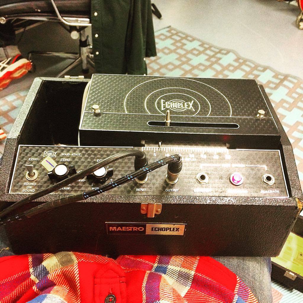 I got my Echoplex in 1992 at Black Market Music in LA. It is a magic box. One of my favourite things. Crusty & Psychedelic!