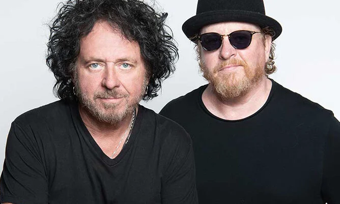 Steve Lukather and Joseph Williams
