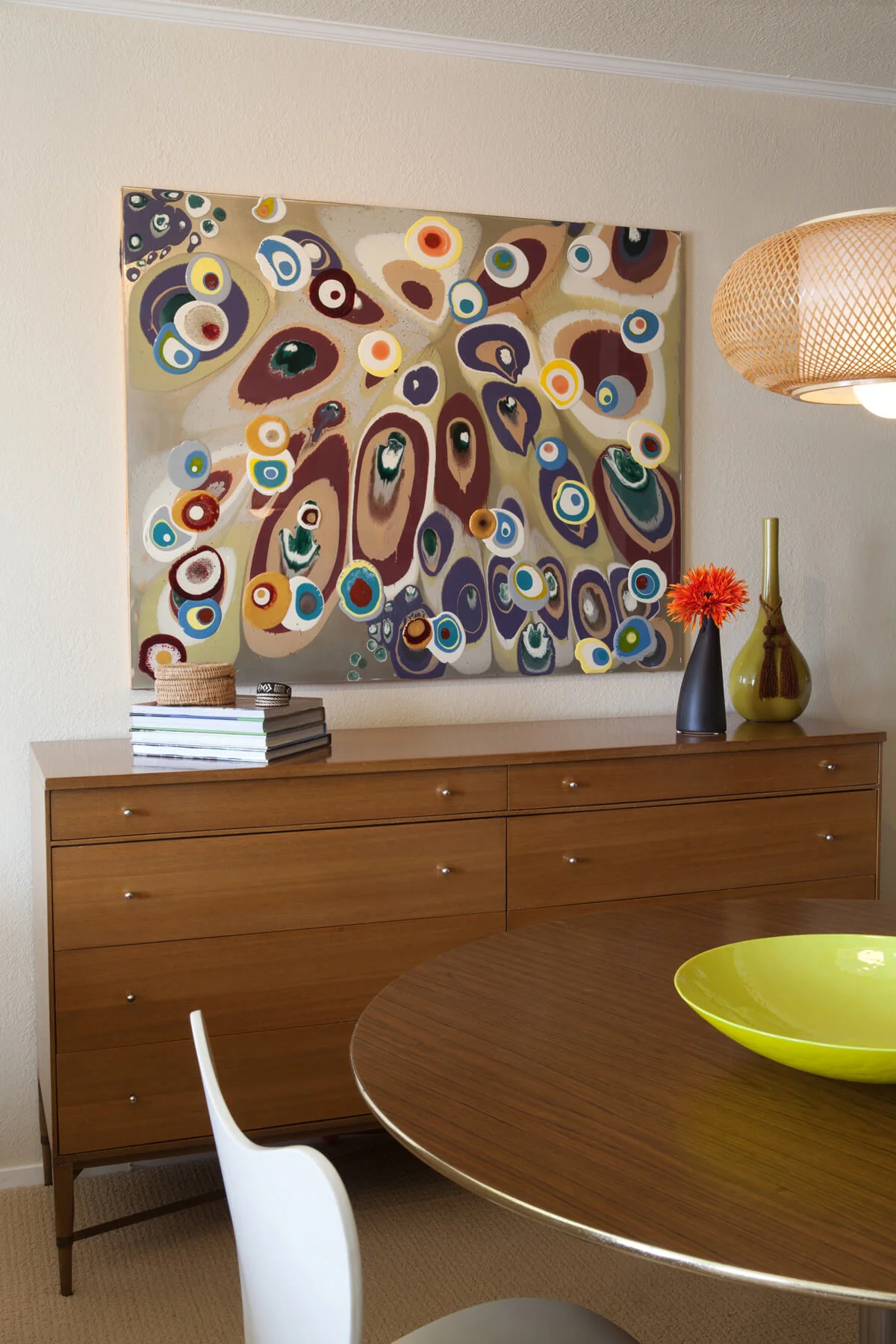 Dining Room Mid-Century Modern Jennifer Gustafson SF Bay Designer