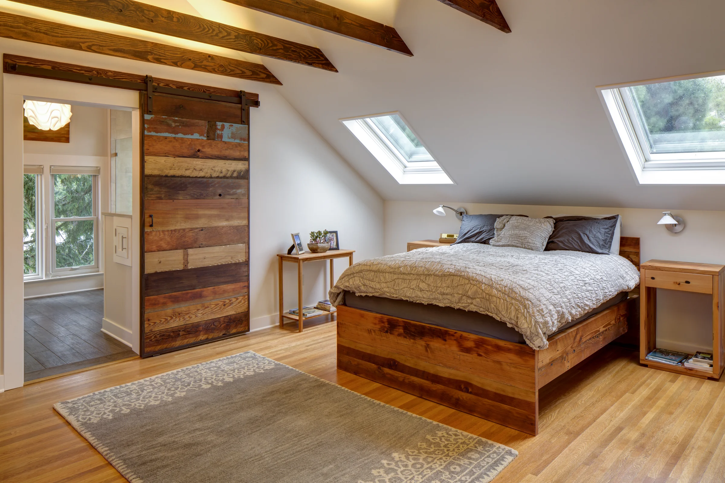Renovation of Unfinished Attic into Master Suite