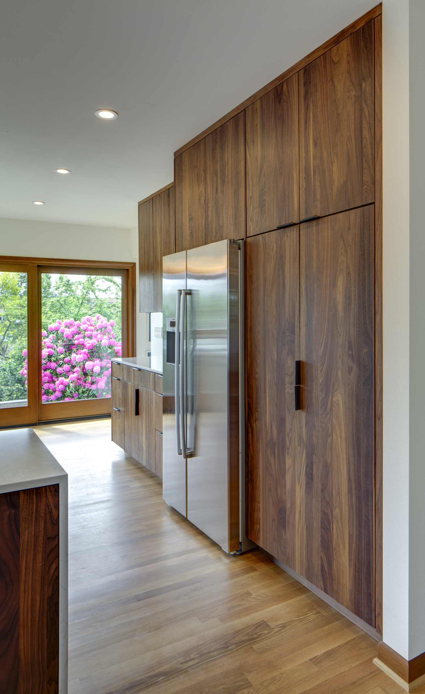 Solid Walnut Cabinets by George Ramos Woodworking