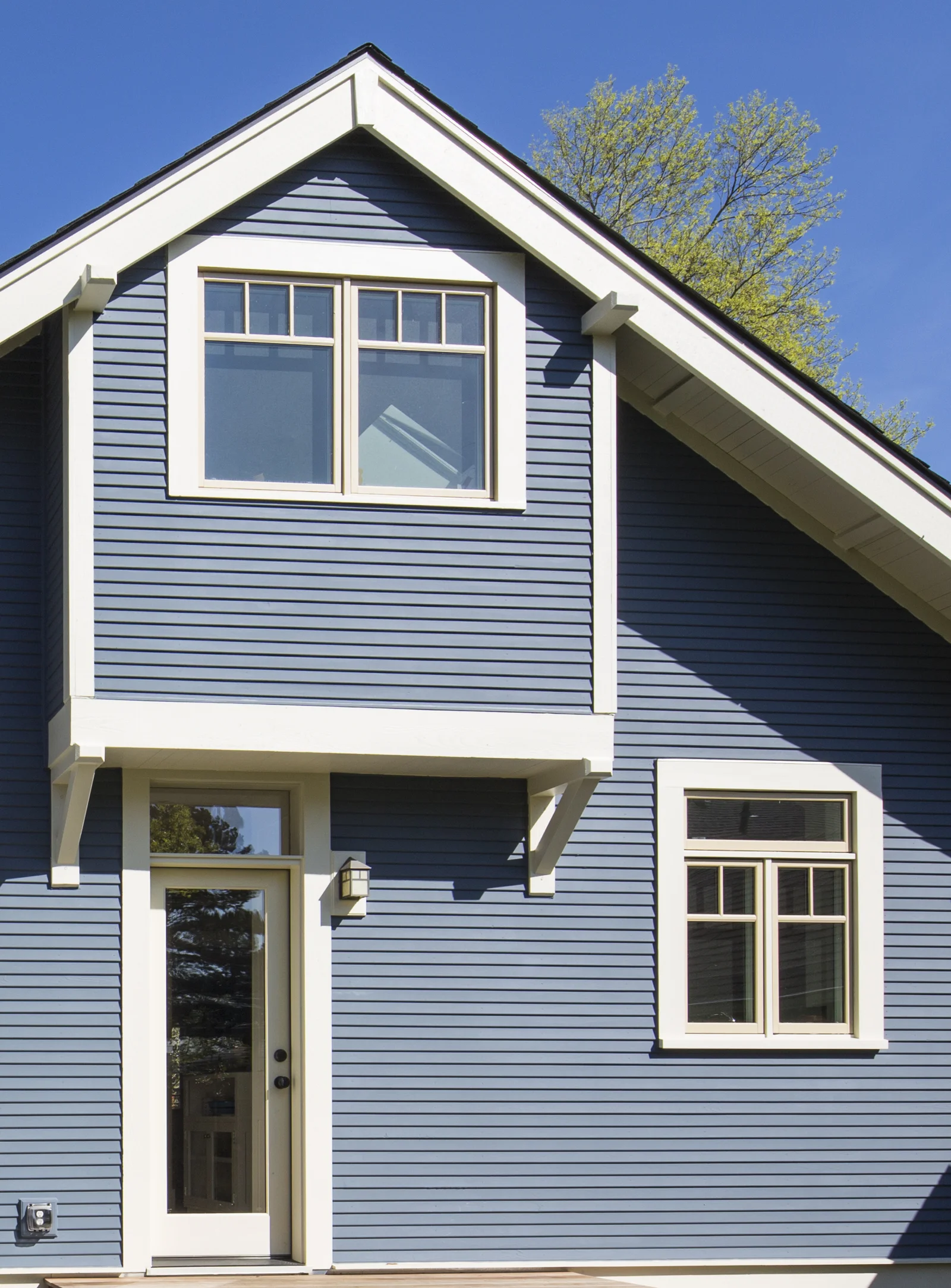 Traditional Craftsman Detailing at New Addition