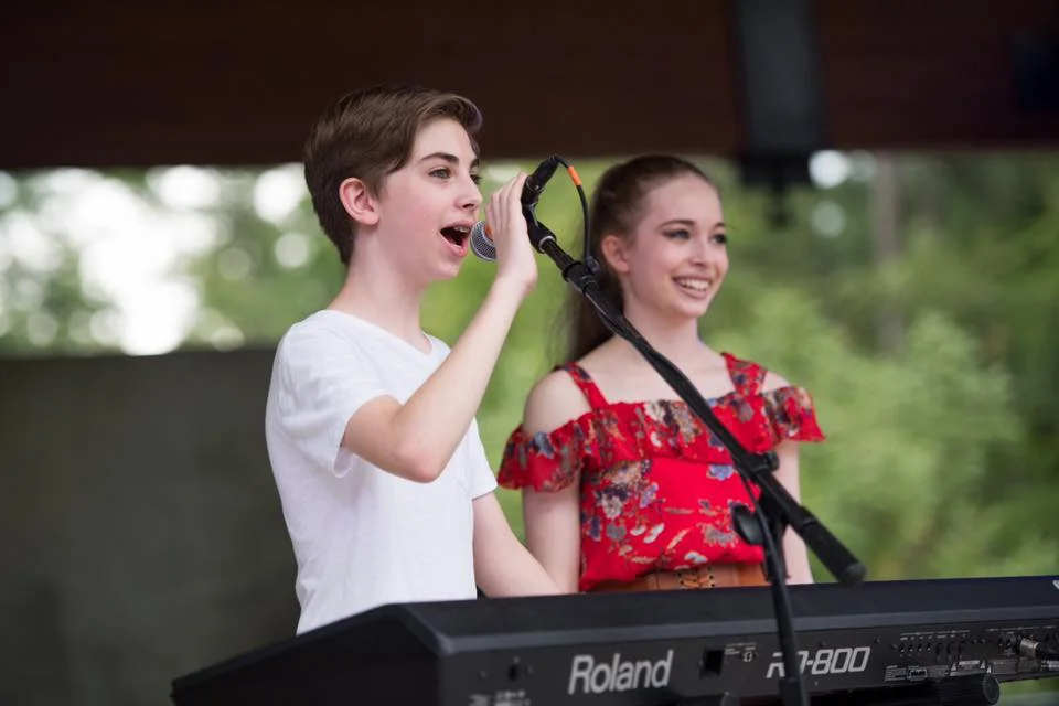Faith and Harry performing at the Okra Strut Festival in South Carolina| September 2018 | Photo Credit: Sean Rayford