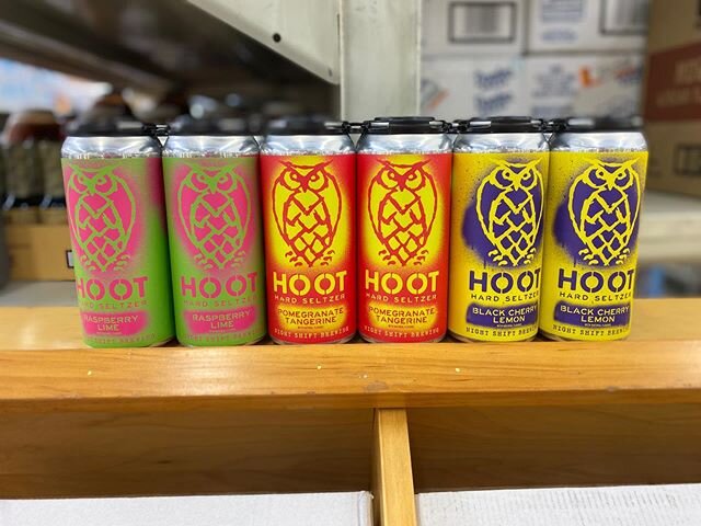 Some delicious new spiked seltzer &amp; beer for #thirstythursday ! Featuring @nightshiftbrewing Raspberry Lime, Pomegranate Tangerine, &amp; Black Cherry Lemon hard seltzer, @lonepinebrewing Quantum Cuddle Kitten (back in stock), Bee Bot golden pale