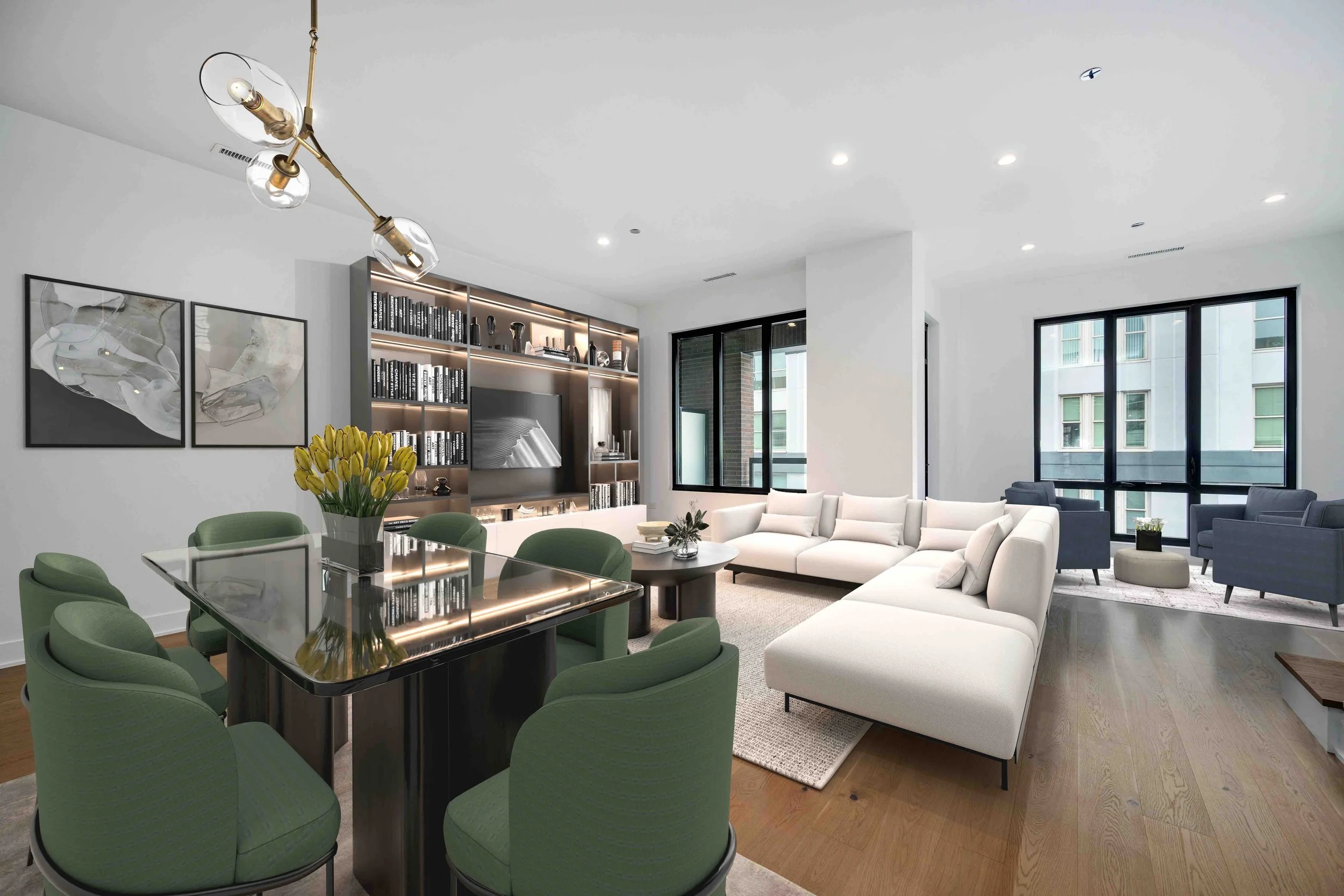 313 S Racine Penthouse B: An Unbeatable Location!