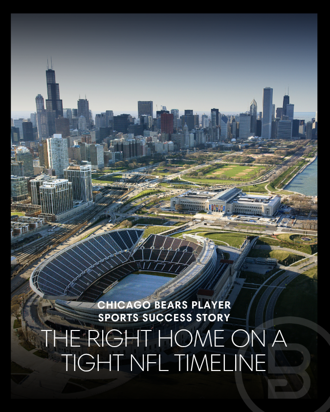 soldier field looking downtown Chicago