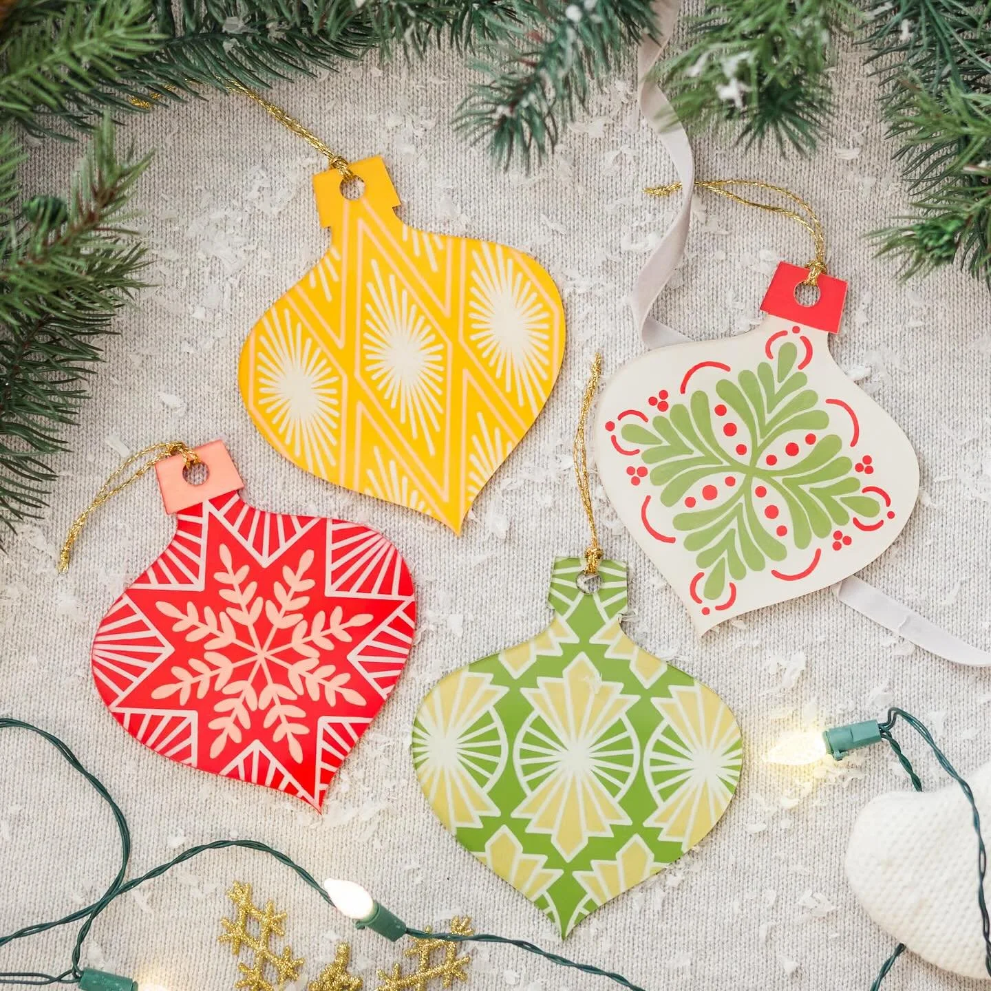 Did I leave enough time between the teaser and this post to build anticipation? 🫠 Haha whoops. 

What started as an &ldquo;oh-shoot-I-ordered-the-wrong-size-ornaments&rdquo; moment turned into these Art Deco inspired cuties. They are slightly larger