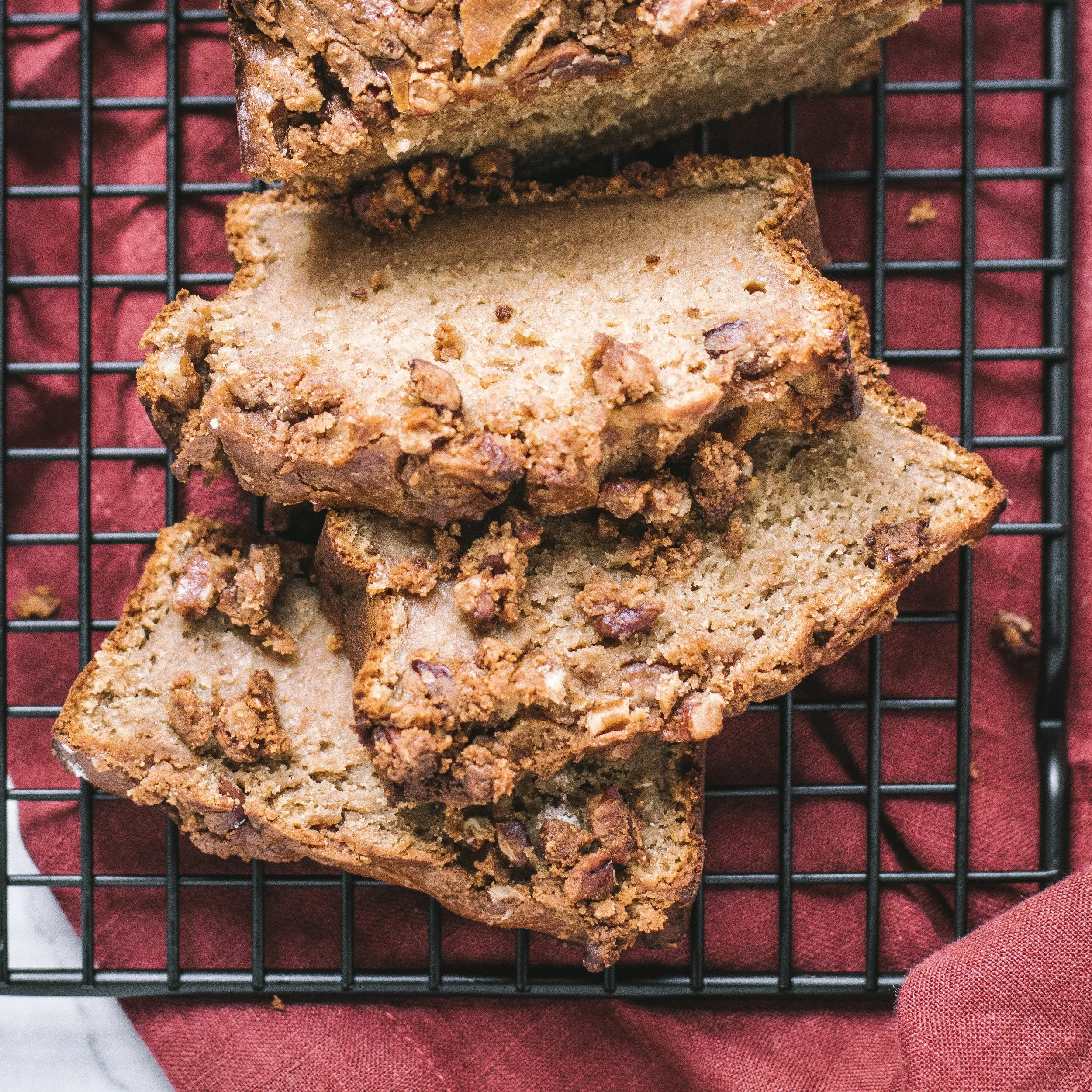 Sticky Bun Banana Bread