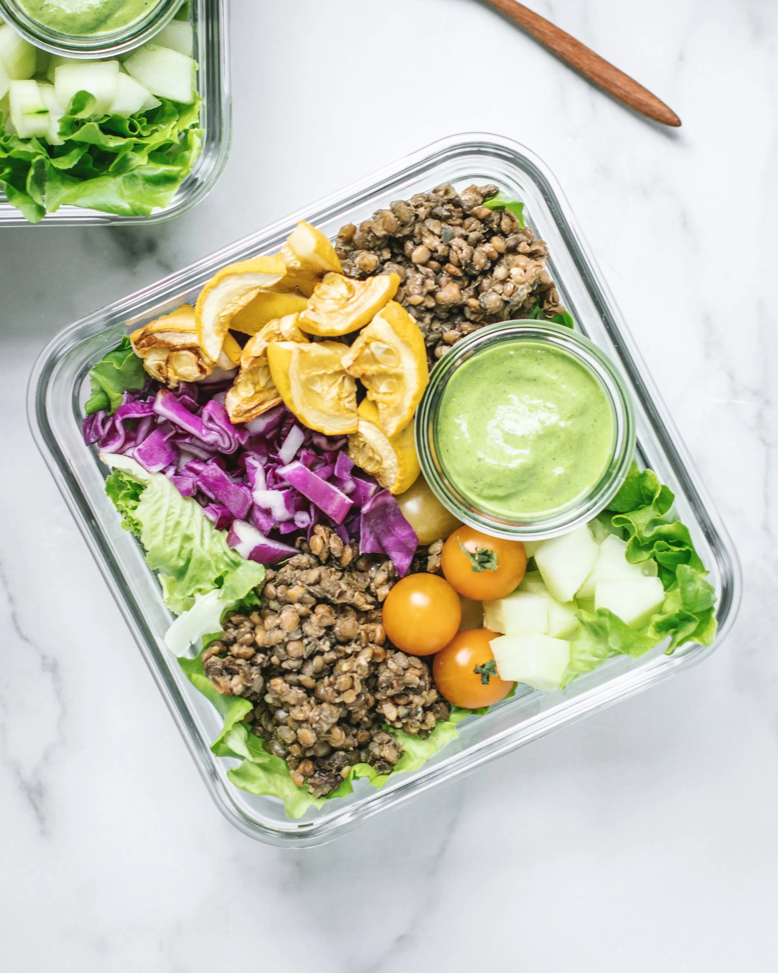 Creamy Tahini Herb Dressing