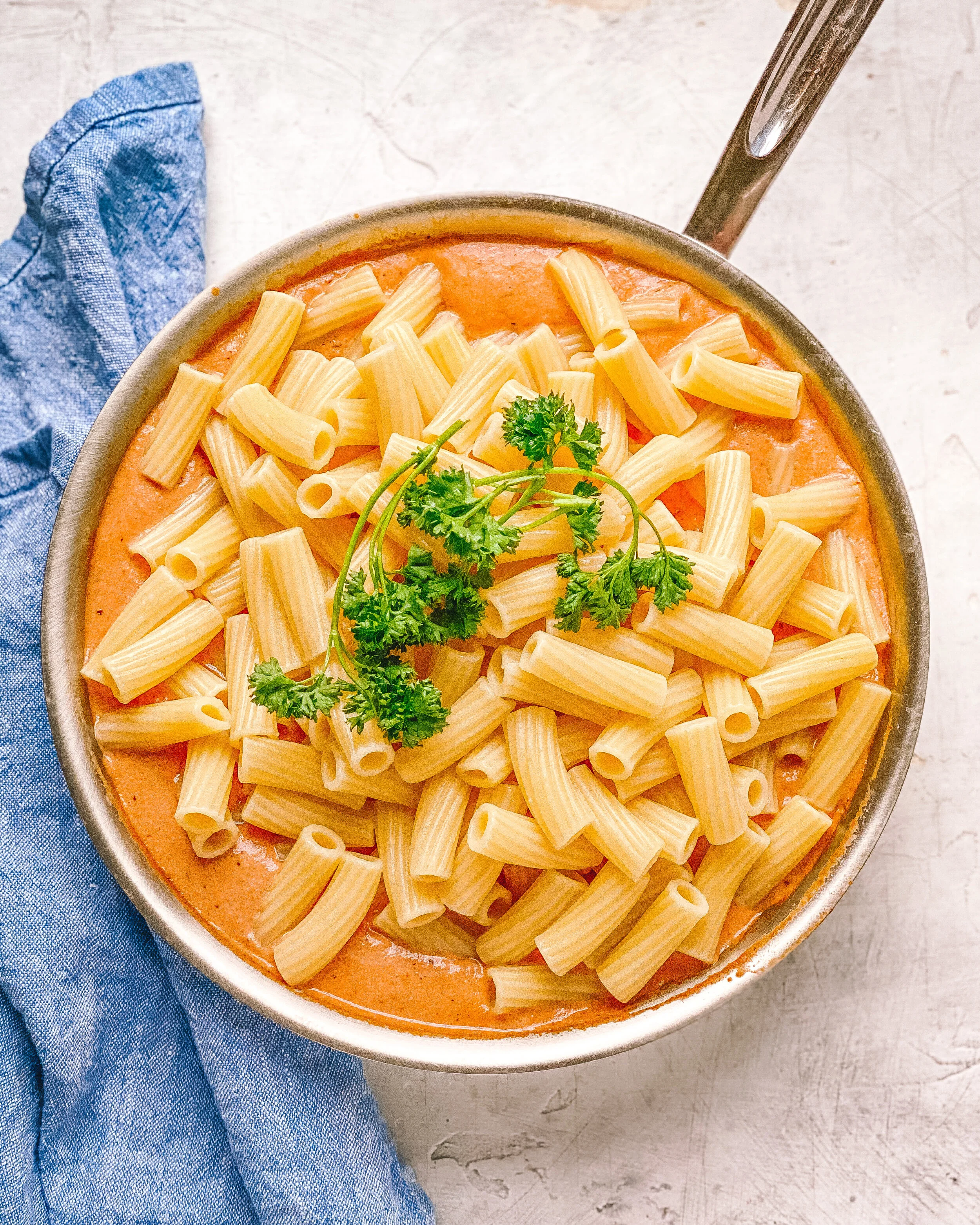 Nut-Free Vegan Penne alla Vodka (creamy, 30 minutes)