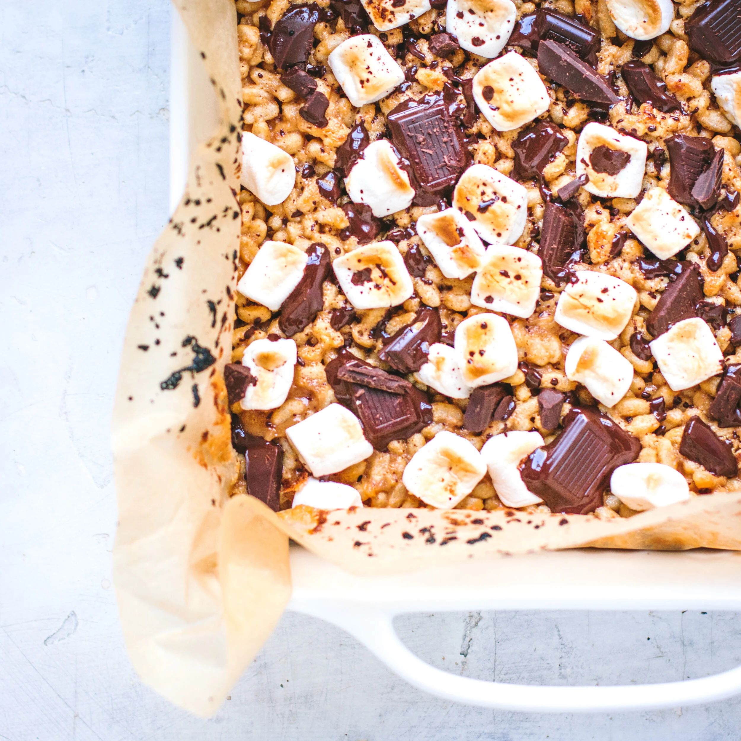 Vegan Smore's Crispy Treats