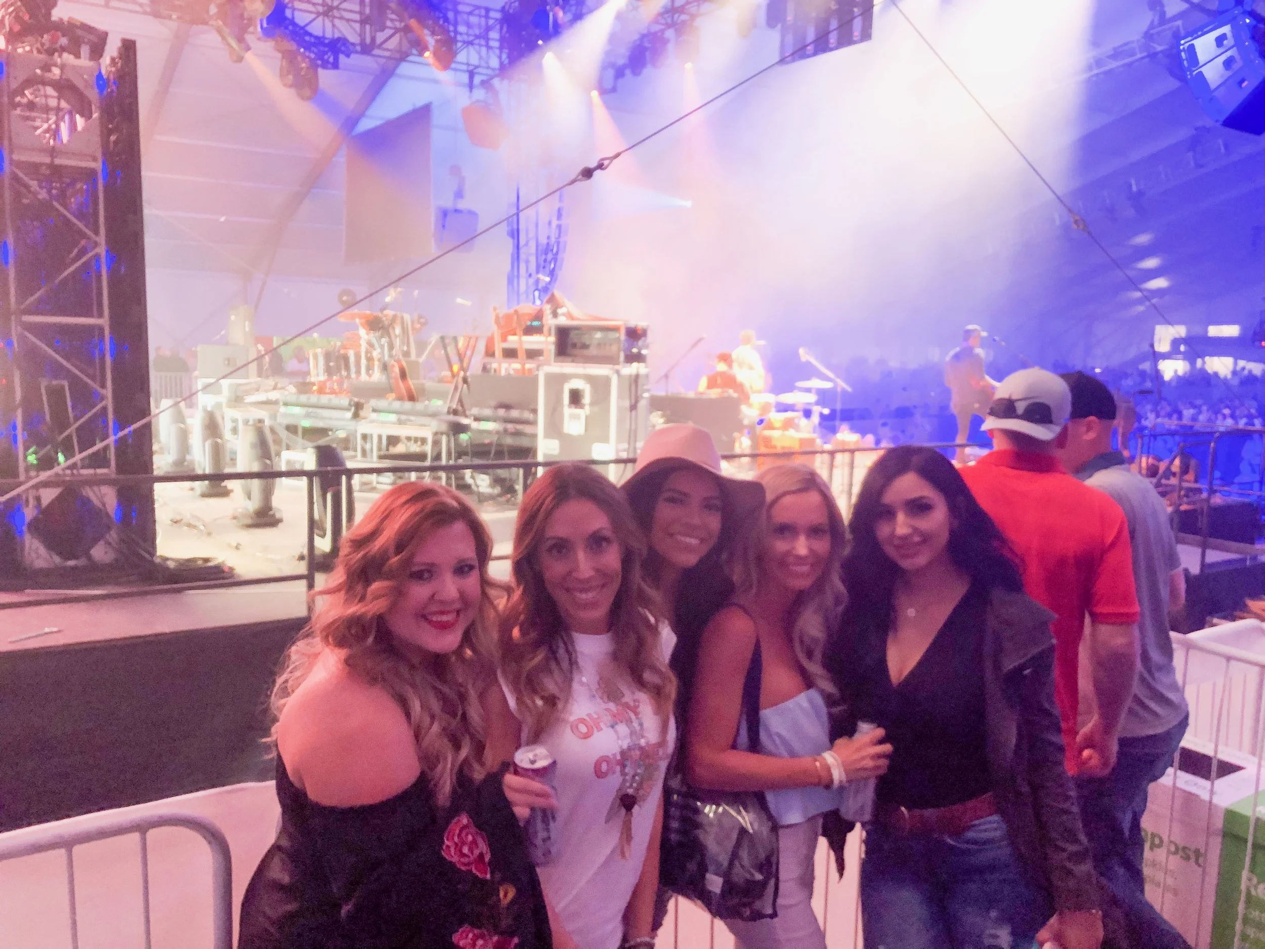 Backstage at Midland and Old Dominion