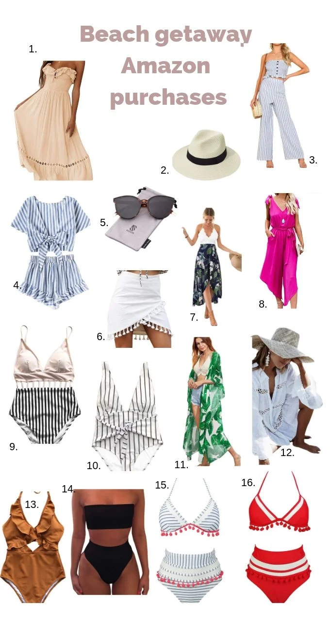 Amazon Beach Vacation Travel List — Live Laugh Leisure