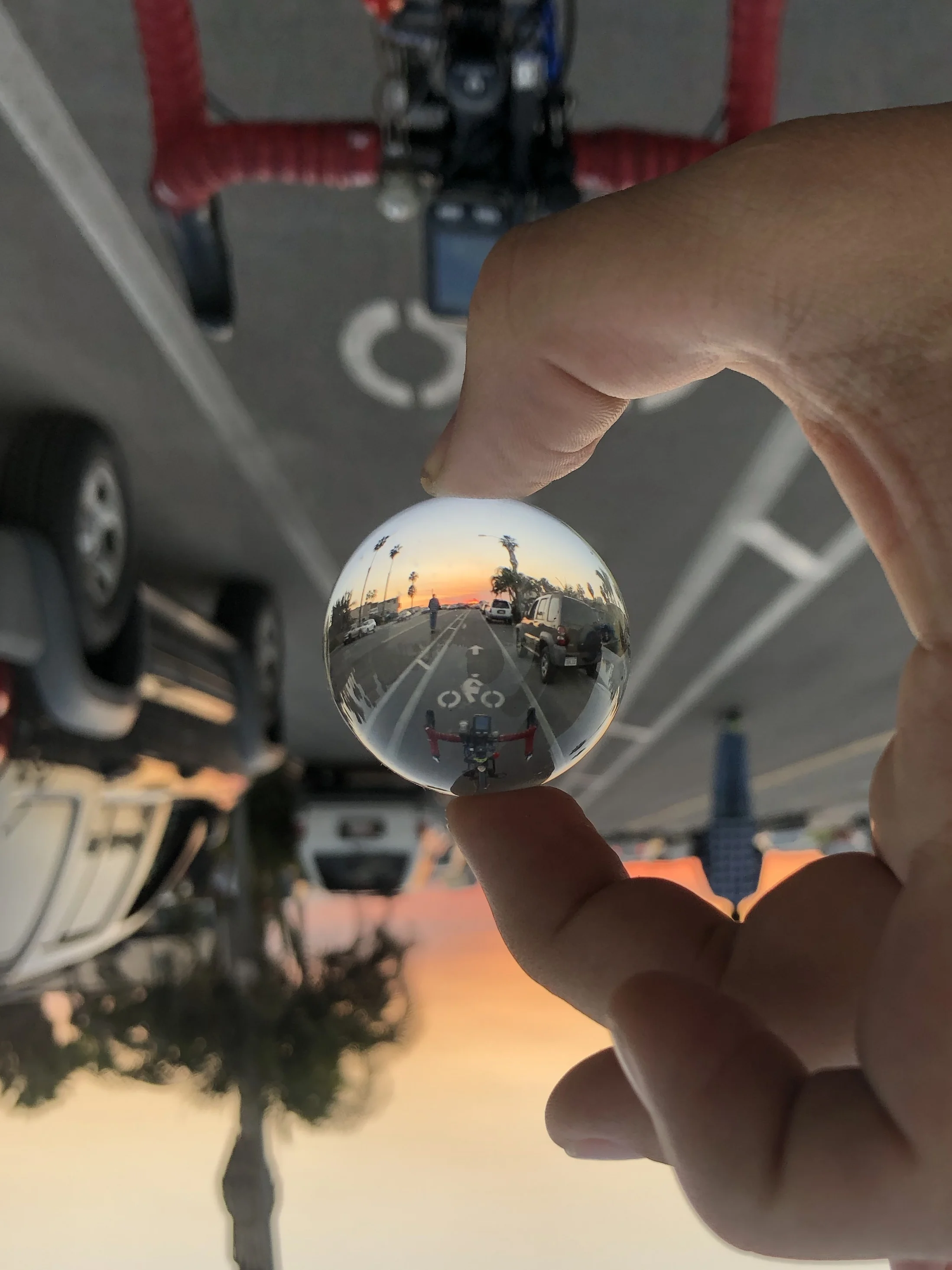 Clear Borosilicate Glass Marble