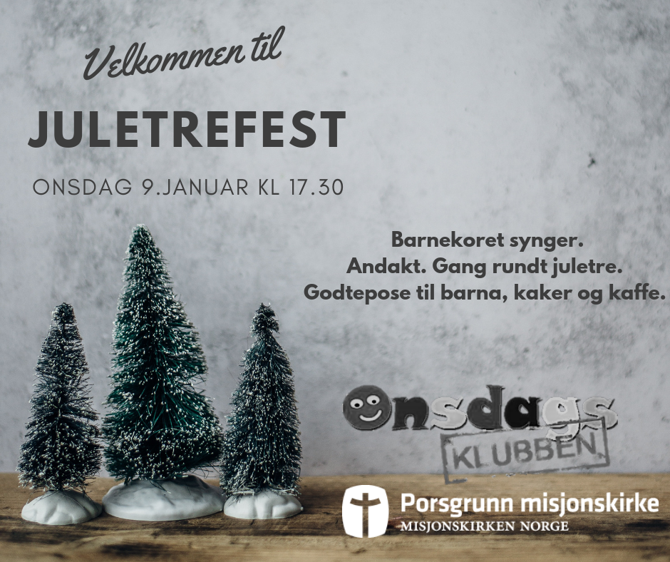 Juletrefest 9.januar