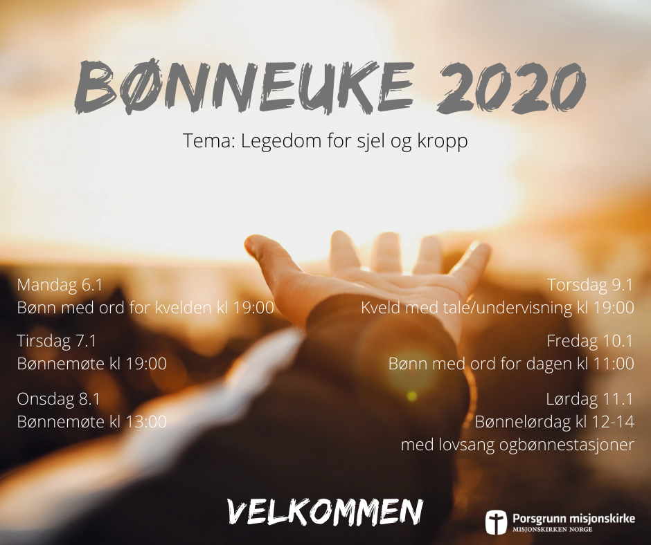 Bønneuka 2020