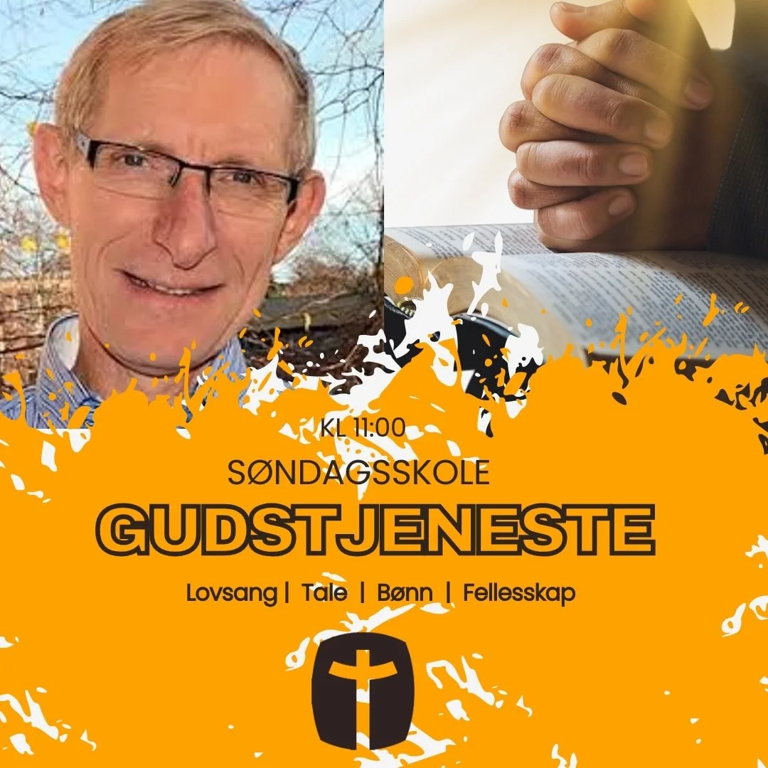 Vi gleder oss til &aring; f&aring; bes&oslash;k av Geir Johannessen p&aring; s&oslash;ndag 😃
Og til &aring; kunne sammen lovsynge, be og dele fellesskapet med Jesus. 🥰
