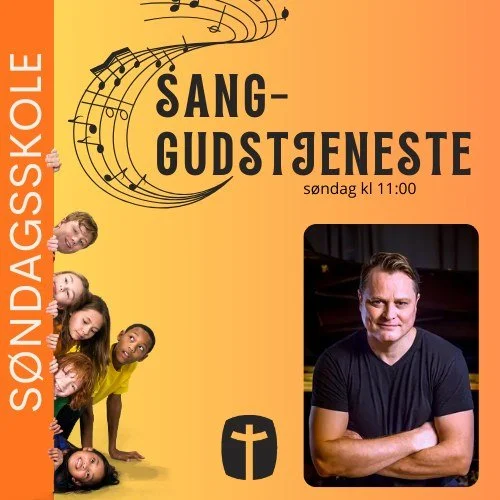 Vi fyller kirka med sang! 🎶🎵🎶 Hvem inviterer du med? 😃
Arvid Pettersen m.fl. leder oss 😍S&oslash;ndagsskolen husband blir med 🤩
Appell ved v&aring;r pastor 😊 Og det blir nattverd, b&oslash;nn, fellesskap og kirkekaffe! ☕