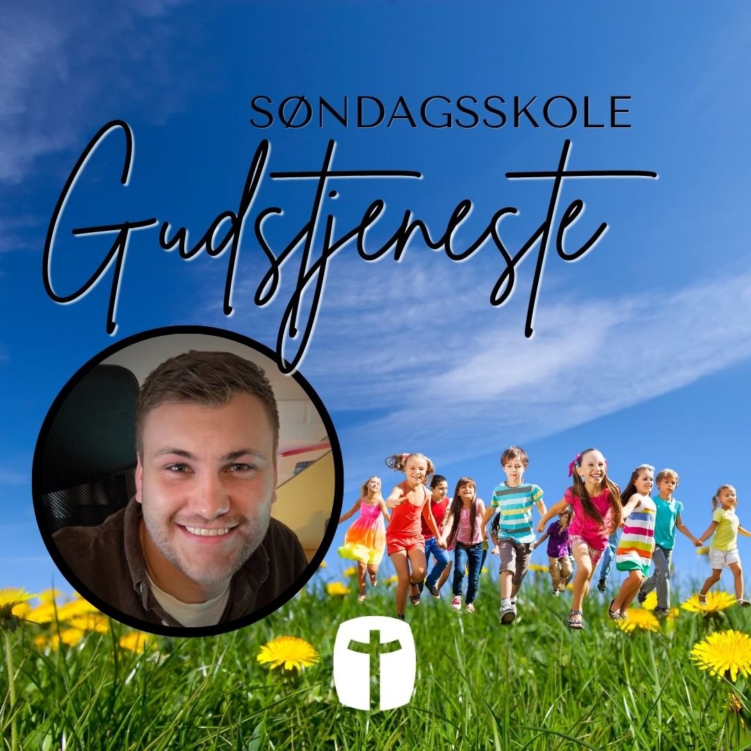 Vi sees vel p&aring; s&oslash;ndag?! 🥰
Gled deg, for da taler v&aring;r ungdomsarbeider Bendik 😍