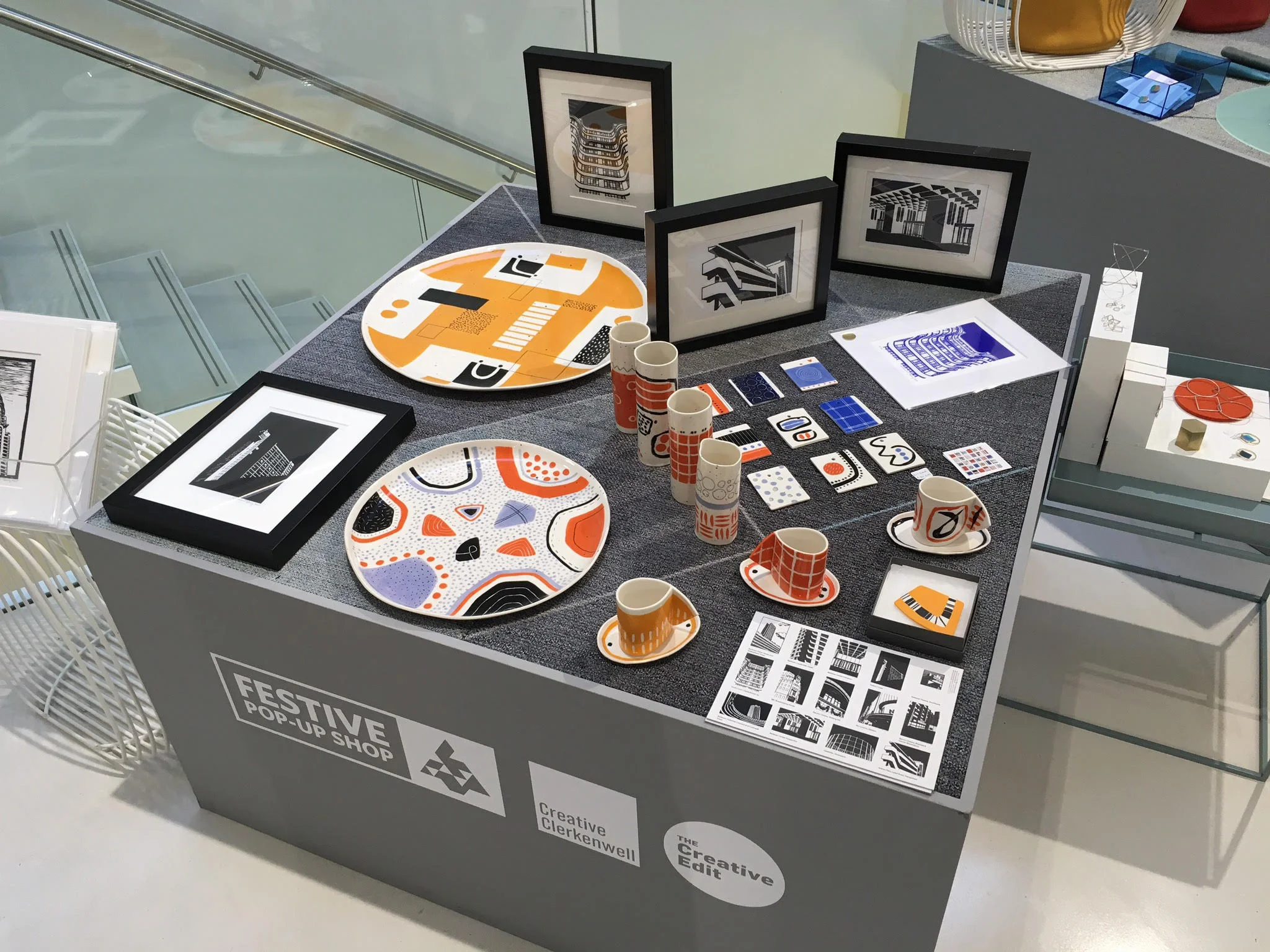 Festive Pop-Up Shop at Milliken Showroom, London.