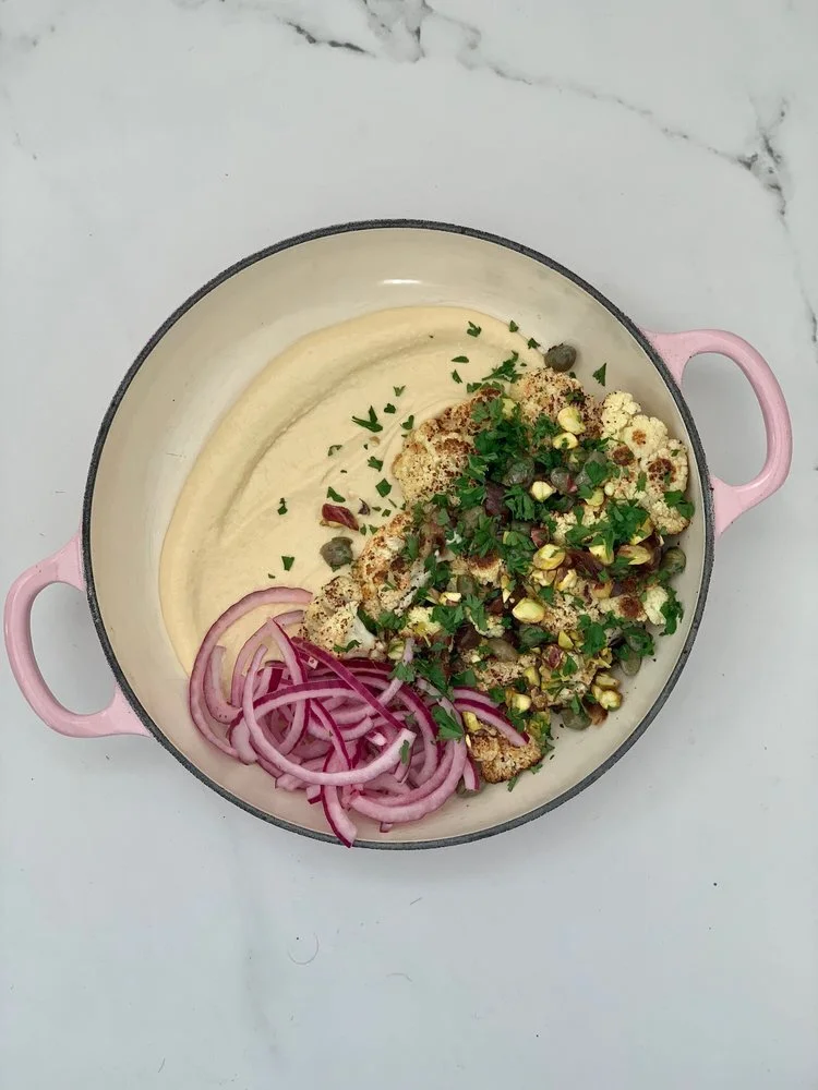 Turkish Roasted Cauliflower Salad