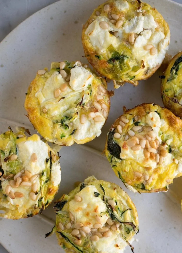 Courgette and Feta Muffins