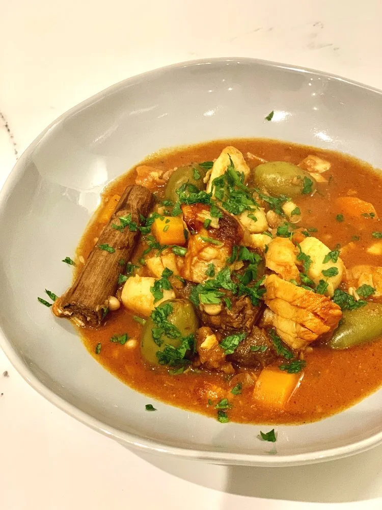 Fish Tagine with Preserved Lemon