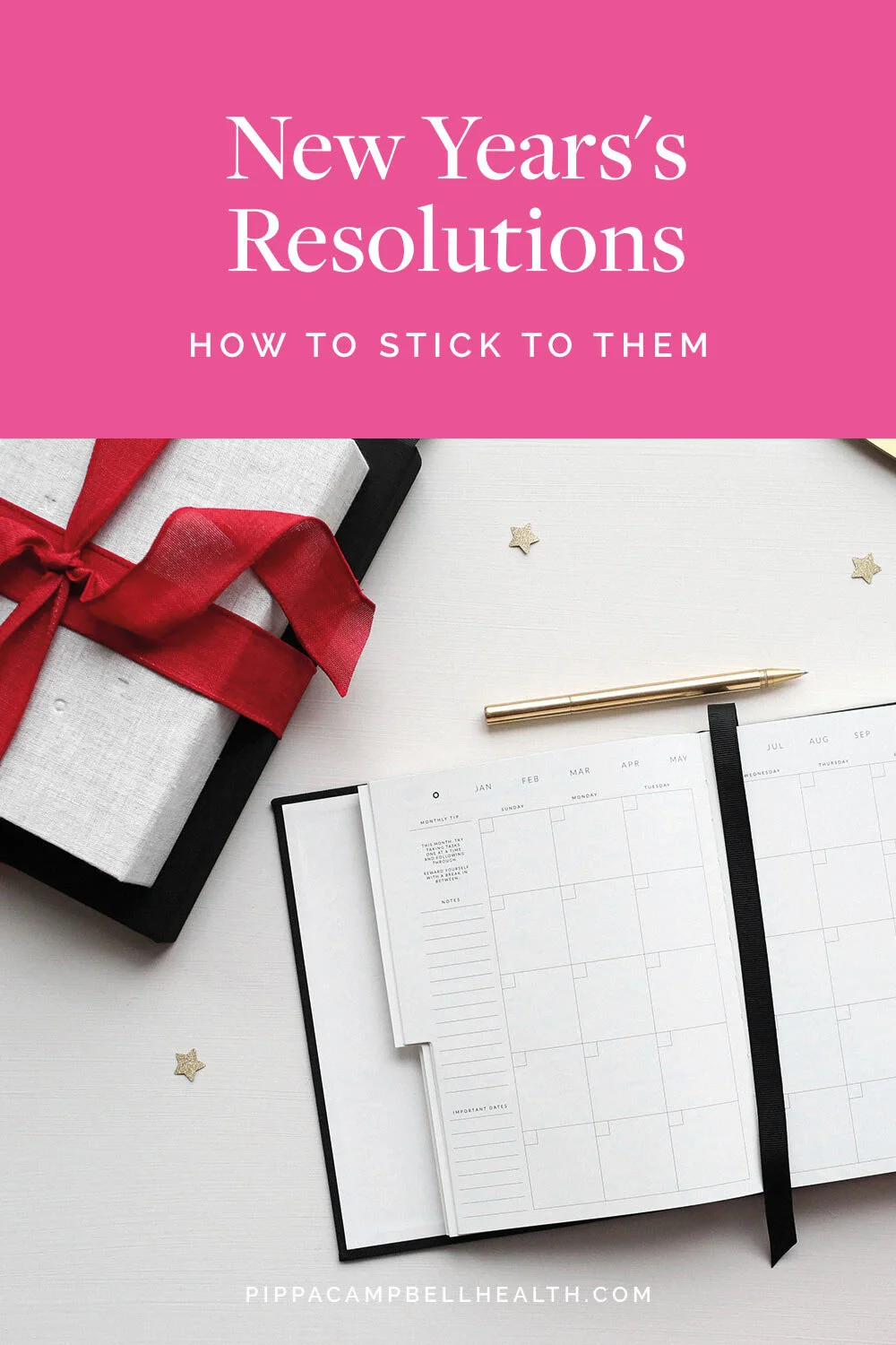 How to stick to your new year's resolutions