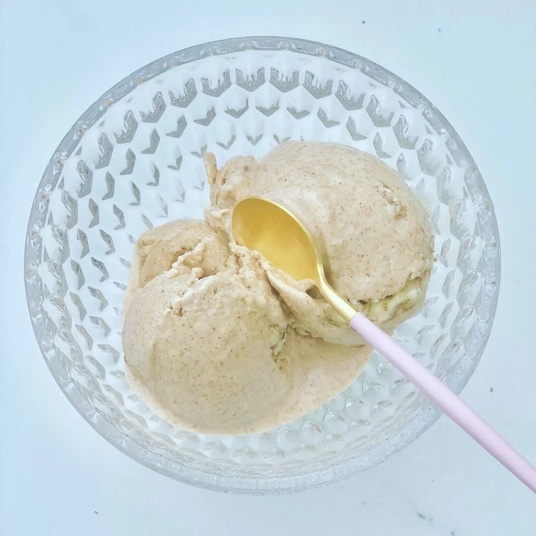 Maple & Pecan Almond Butter Ice cream