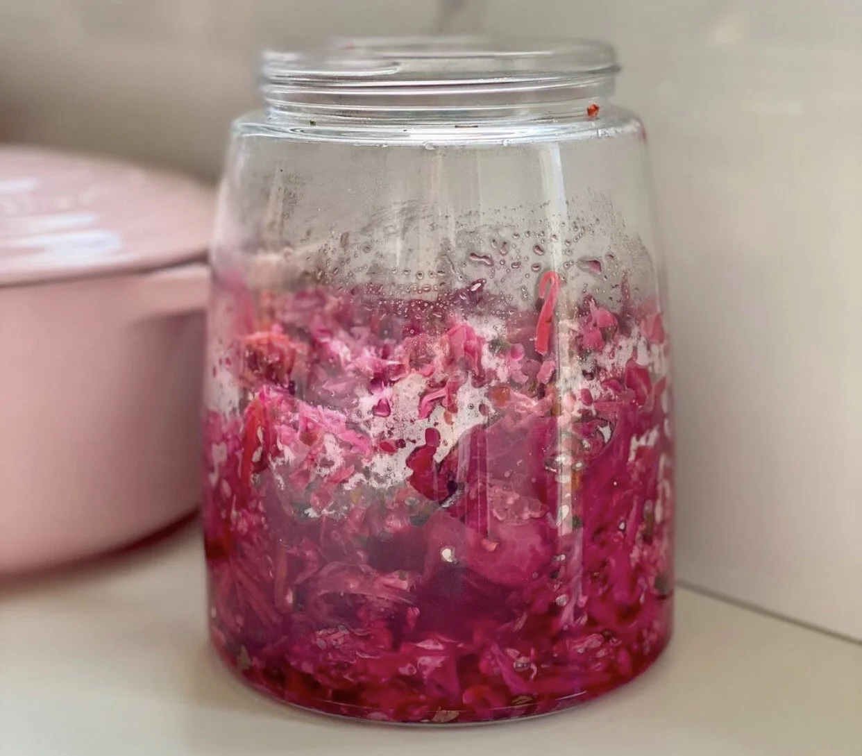 Easy Kimchi in a jar