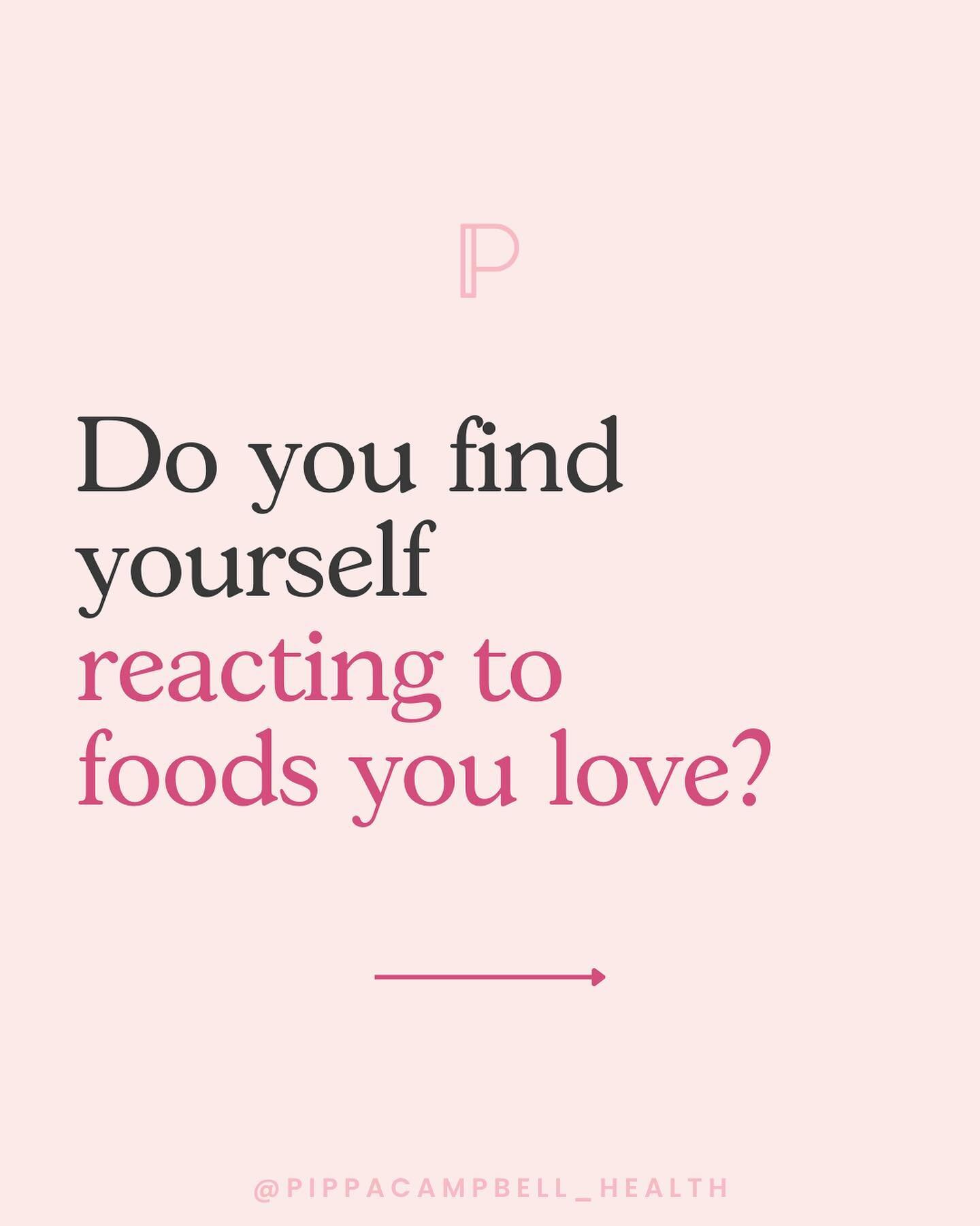 Do you find yourself reacting to foods you love and eat all the time? 🤯 

Food sensitivities may be a symptom of an underlying issue, rather than the problem itself. Your body is providing valuable feedback that something is off, and it's worth expl