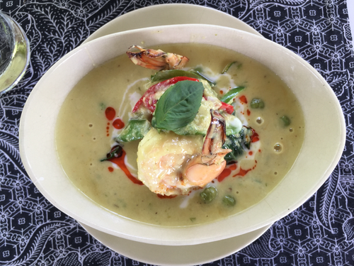Green Prawn Curry