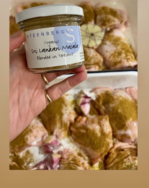 Baked Sri Lankan Chicken Curry