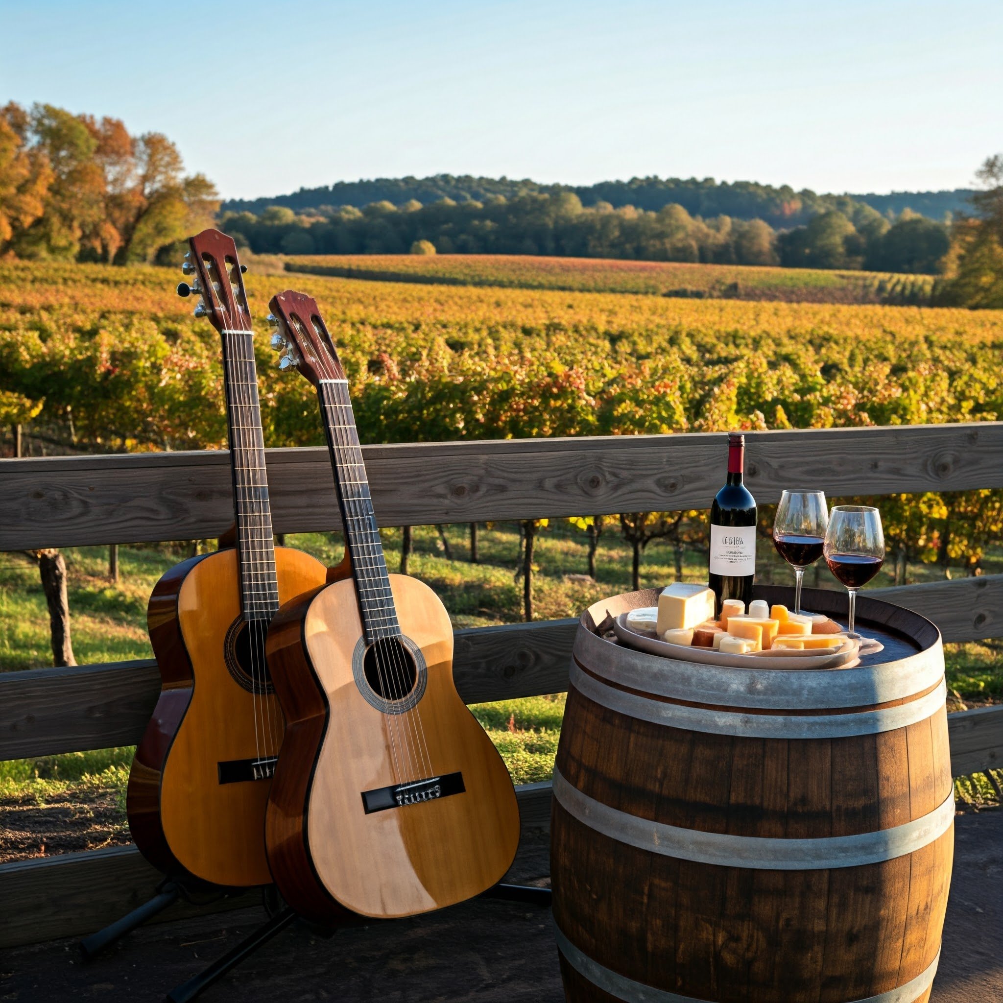 Daniel King and Keith Dudinski - Spanish Guitar Duo @ Hunt Country Vineyards
