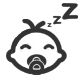 when your baby fell asleep