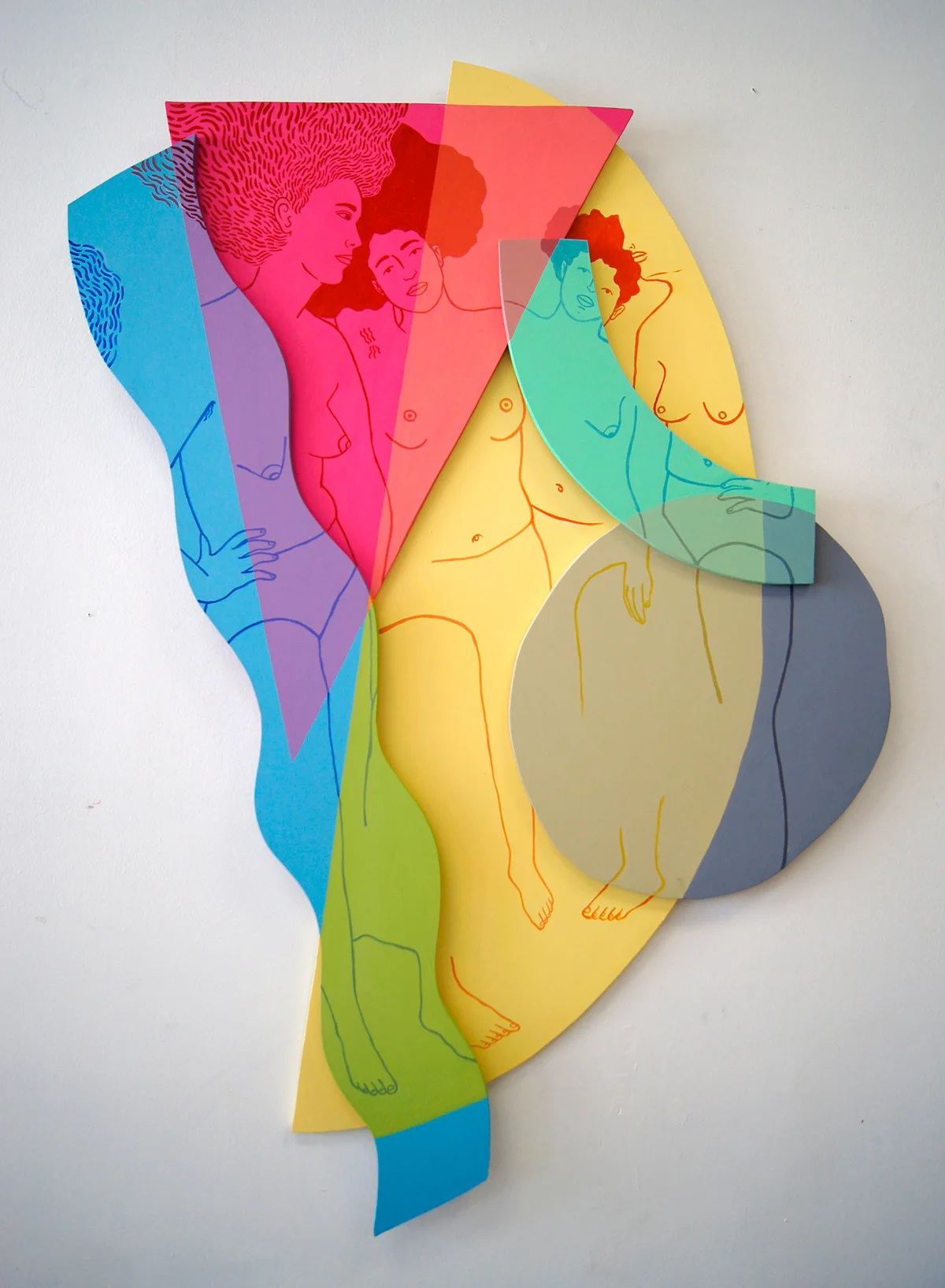 Rose Jaffe Curator and Artist in EYES OPEN- Jan 2019