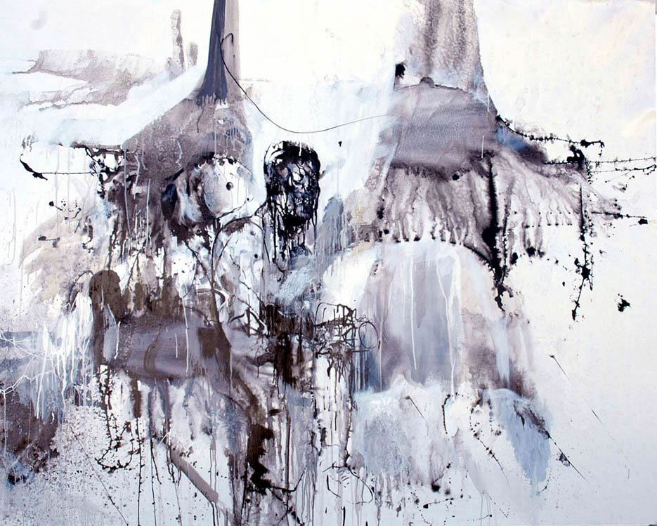 "Untitled", 2011, Oil on canvas, 1 m  X 1,20  m
