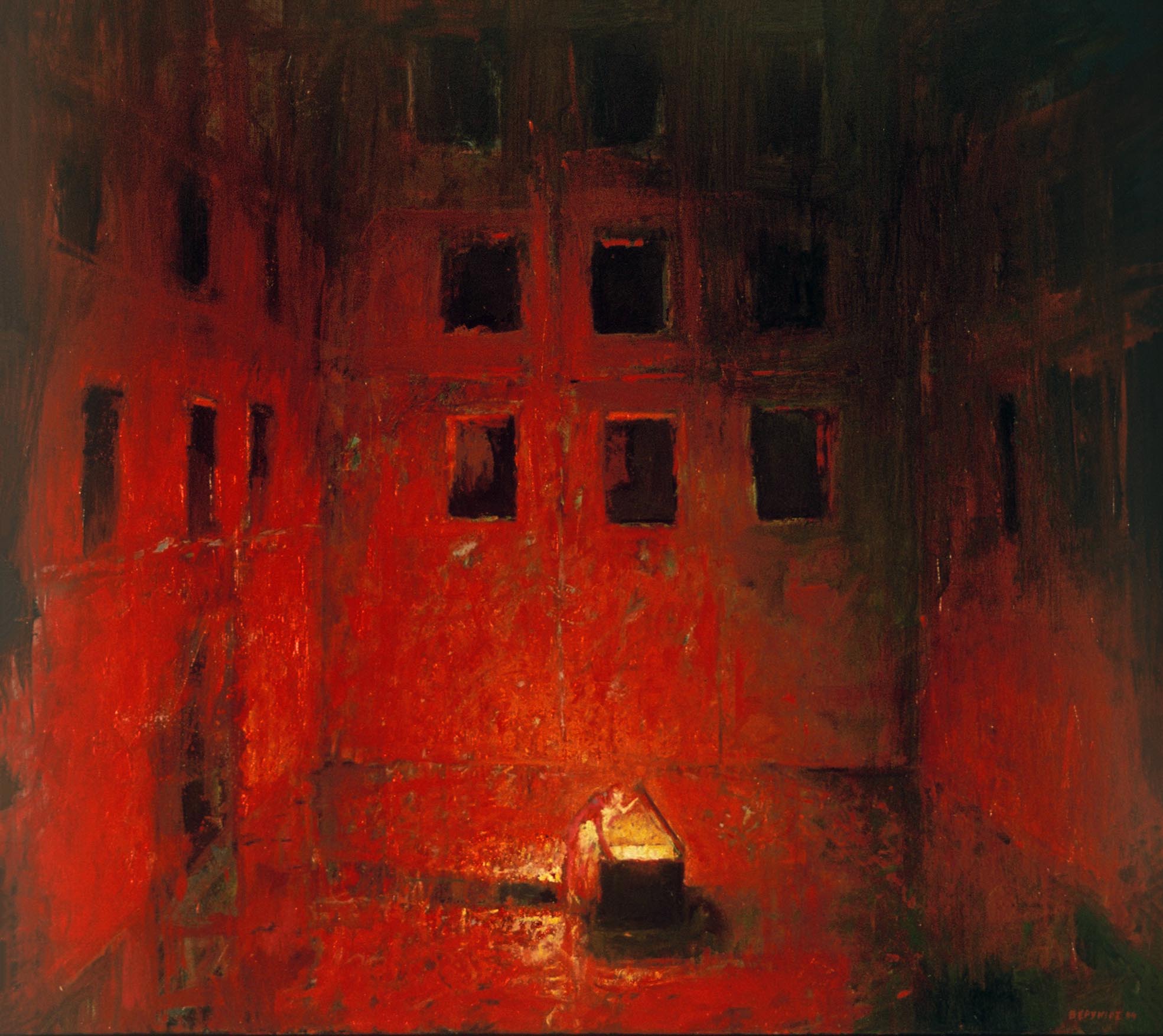 "Untitled", 1996, Oil on canvas, 0,50 cm X 0,70 m
