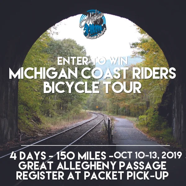 Win a Bike Tour Trip - courtesy of Michigan Coast Riders