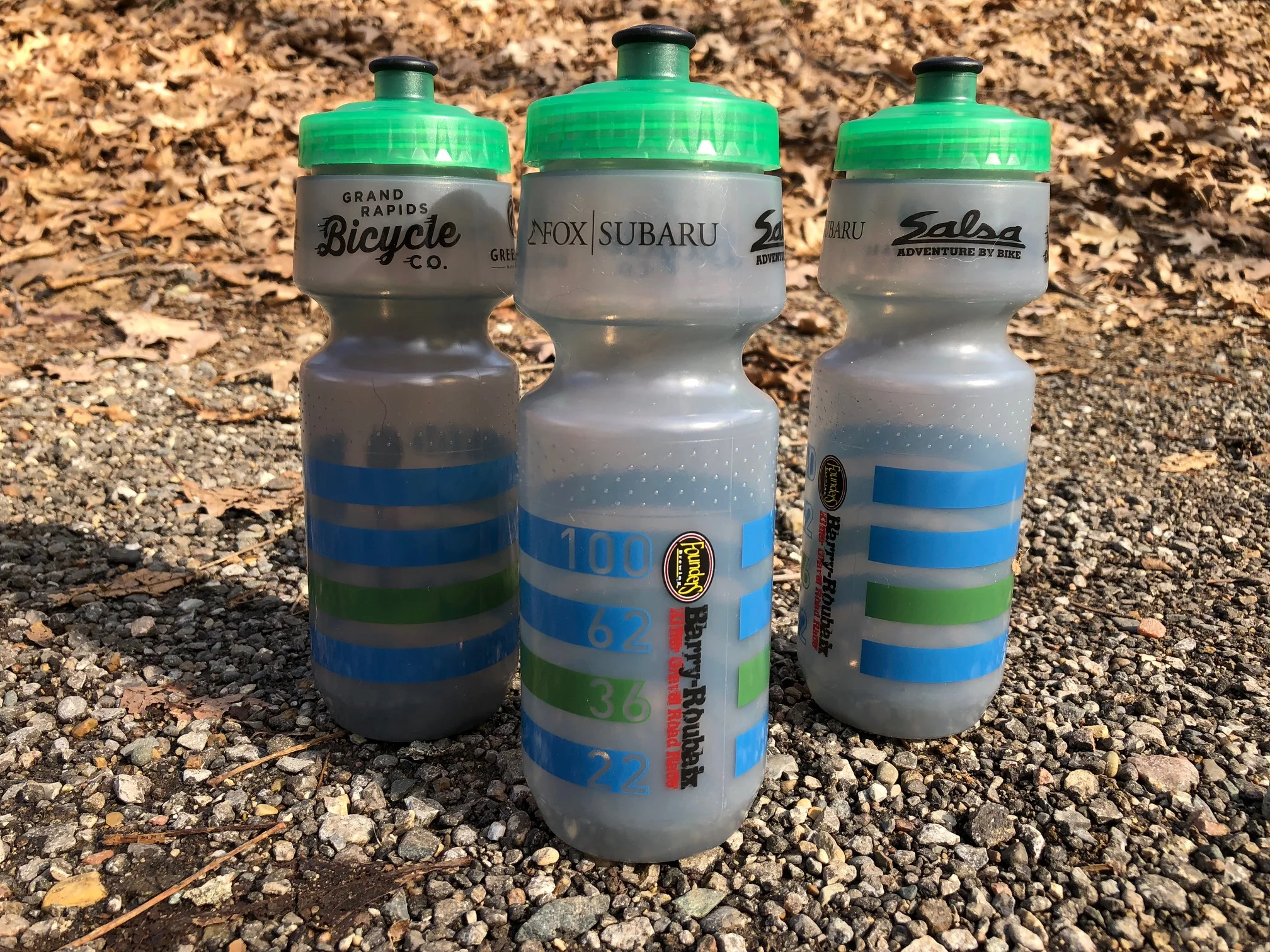 Barry Roubaix water bottles