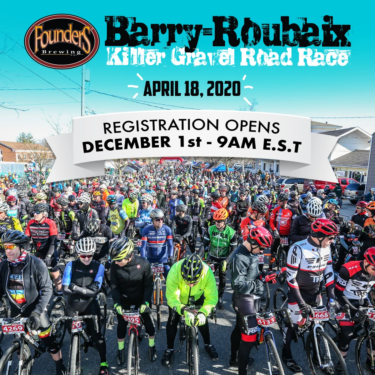 2020 Race registration opens 12/1 at 9 am EST
