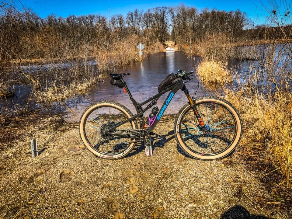 62 Mile Course - water crossing