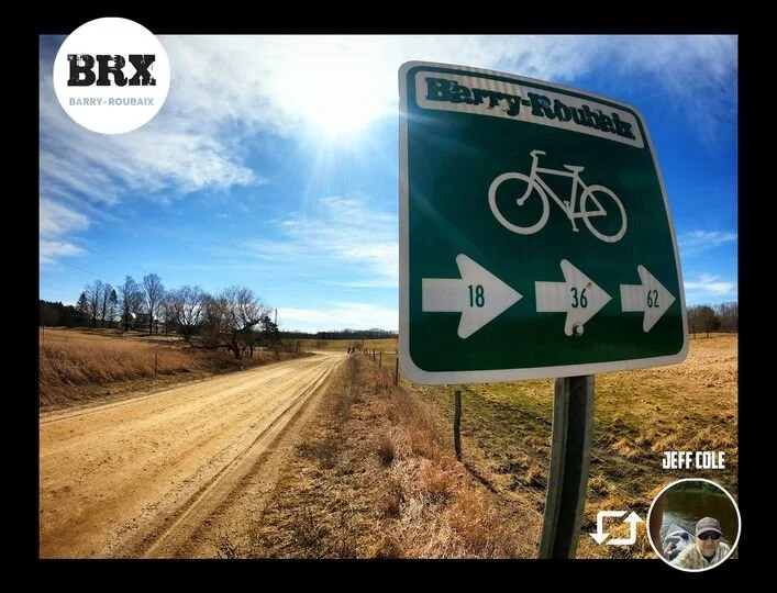 Barry Roubaix Courses are permanently marked!