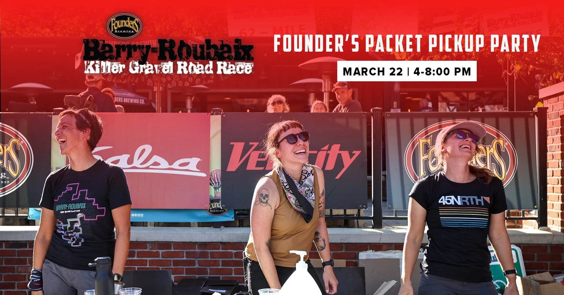 Founders Packet Pick- Up Party 3/22/22