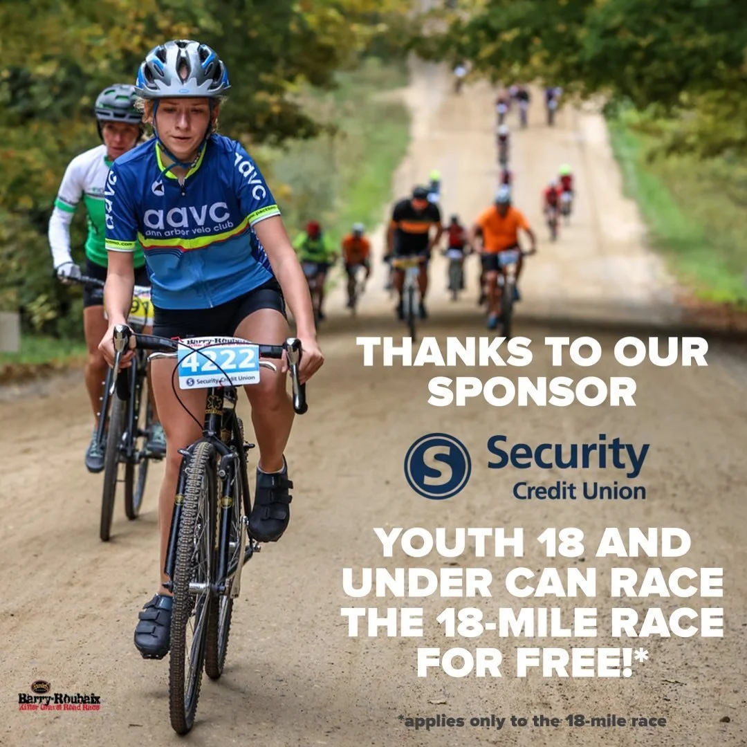 Youth 18 and under sign up for the 18-mile and race FREE!