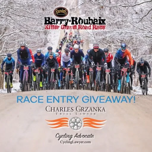 FREE ENTRY GIVEAWAY BY CYCLING LAWYER