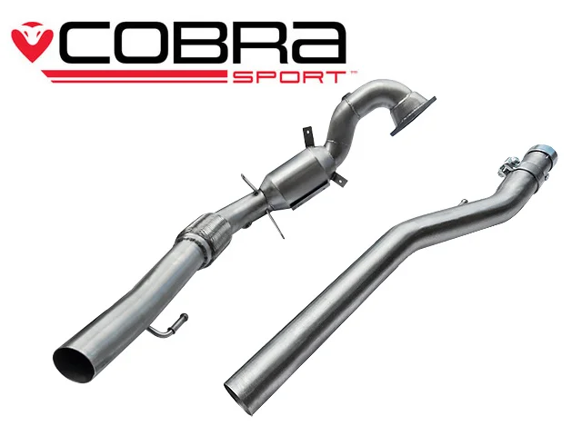 Ibiza FR Cobra Sports Exhaust Zoom Front Pipe / Sports Catalyst